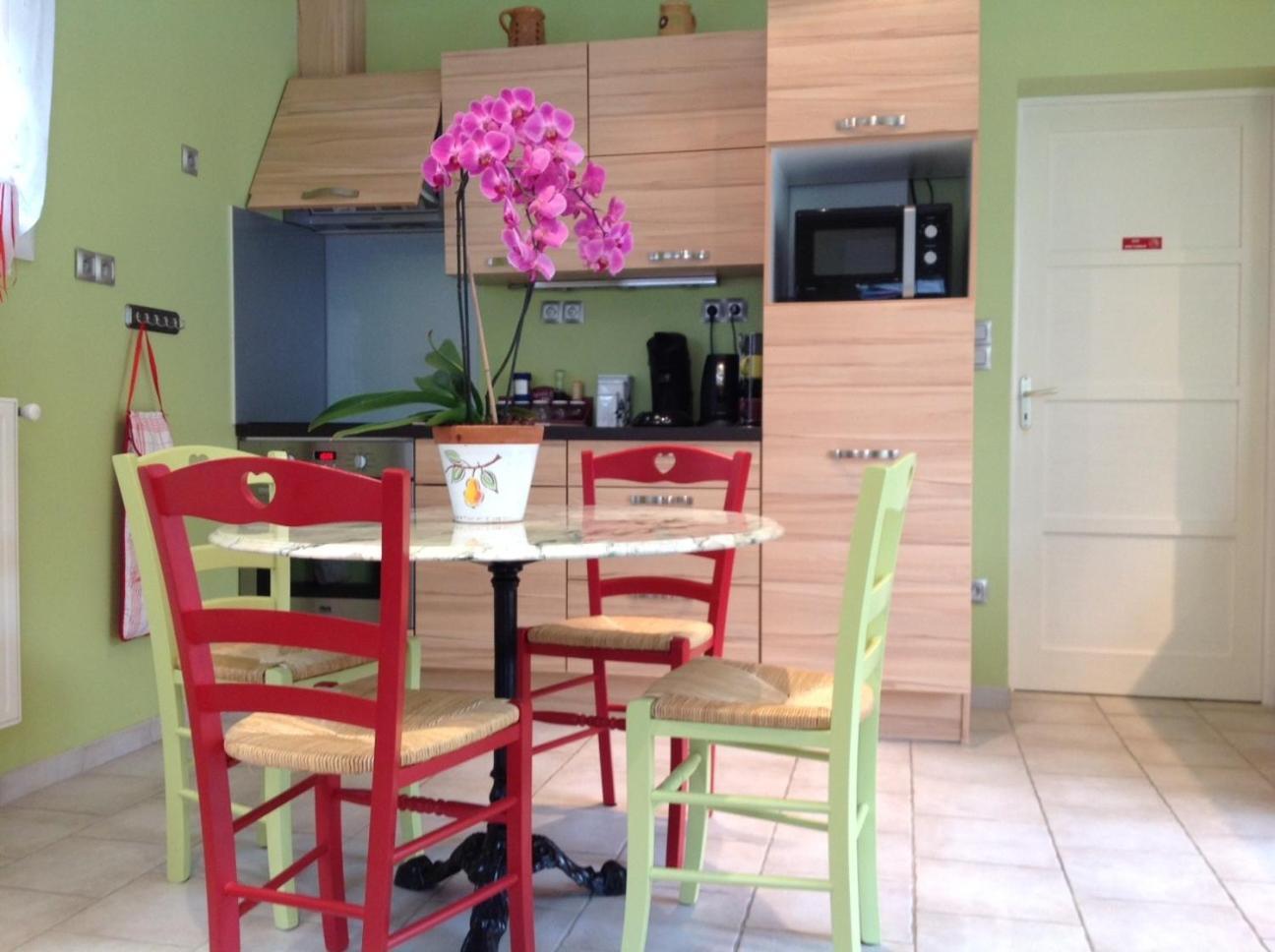 Gite Les Orchidees オンフルール 部屋 写真